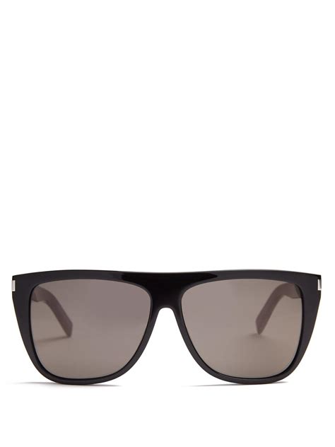 ysl men sunglasses|saint laurent flat top sunglasses.